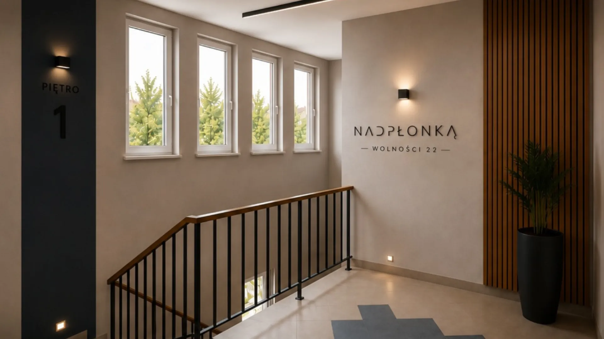 Klatka schodowa NadPłonką